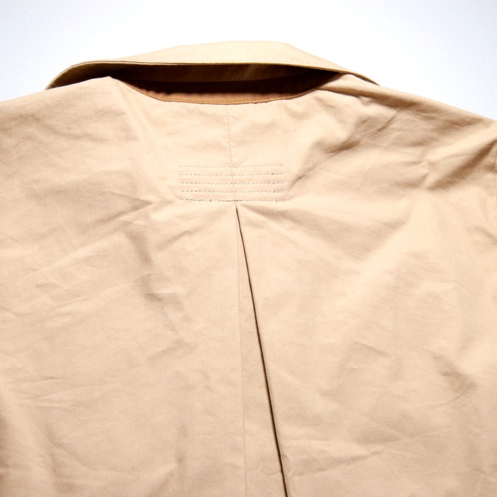 Cabi XS Women Tan #4301 Cotton Button Down Mason Jacket Collared Utility X Small - Picture 10 of 14